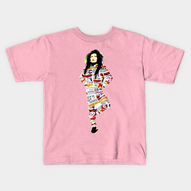 "Youthquake" Pete Burns & Dead or alive Kids T-Shirt by FashionGoesPop